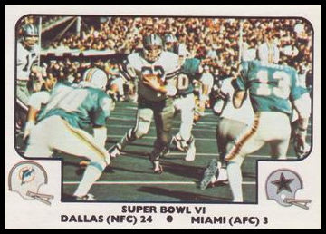 62 Super Bowl VI SBVI